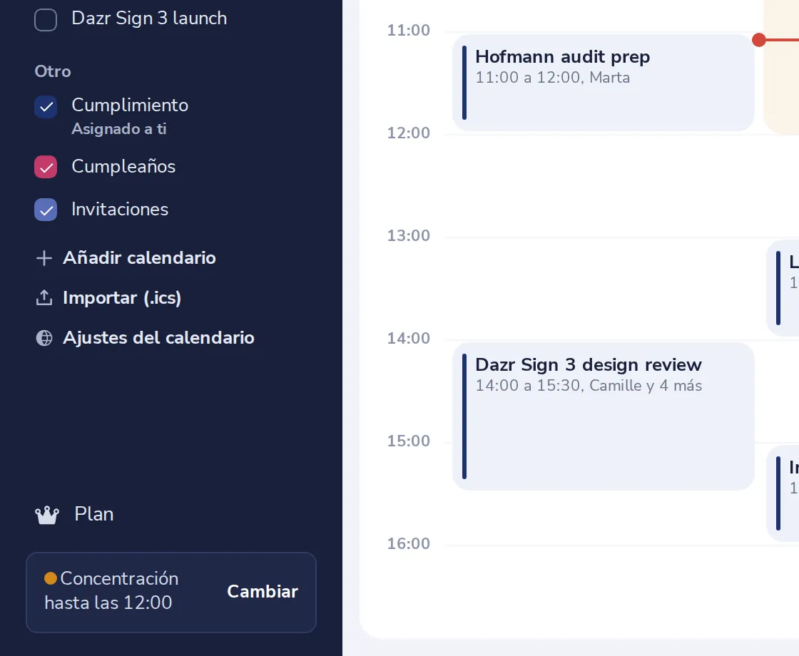 Pulsa Importar (.ics)