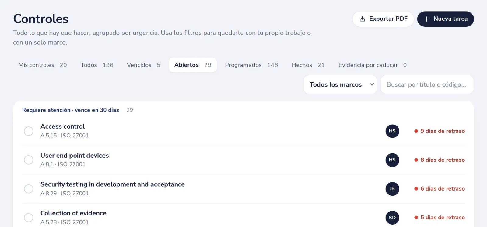 Pulsa Marcar como completado