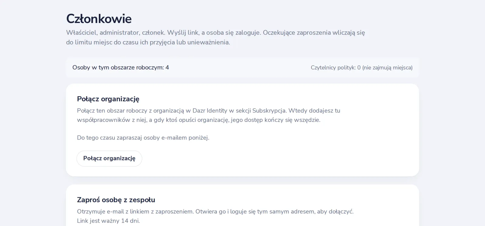 Otwórz Członków