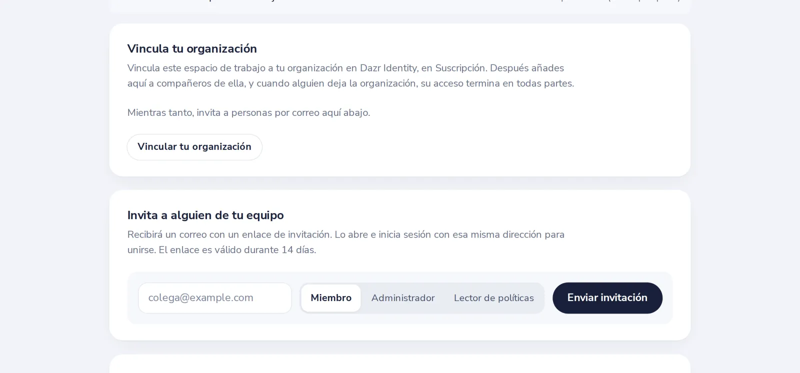 Pulsa Enviar invitación