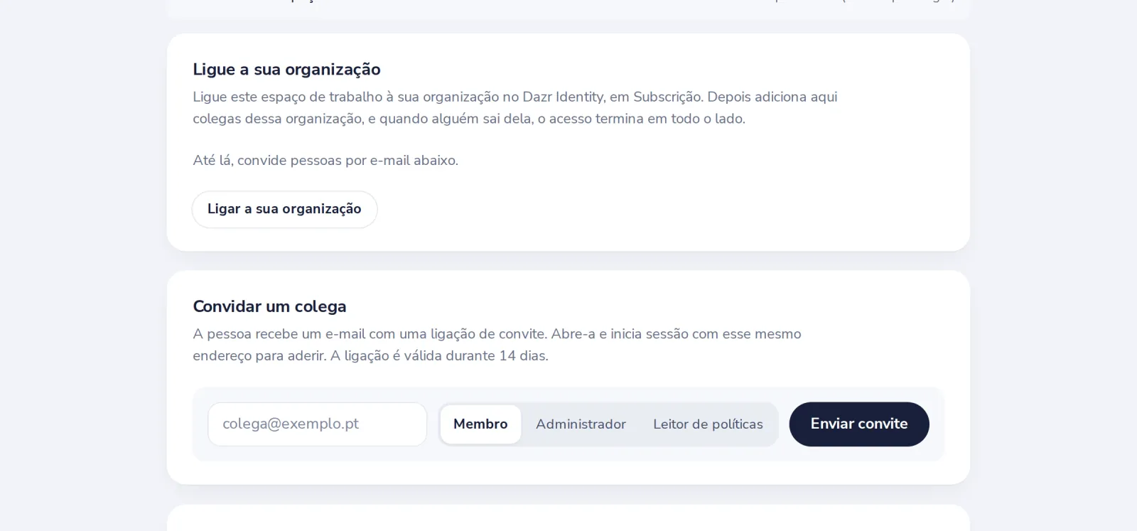Prima Enviar convite