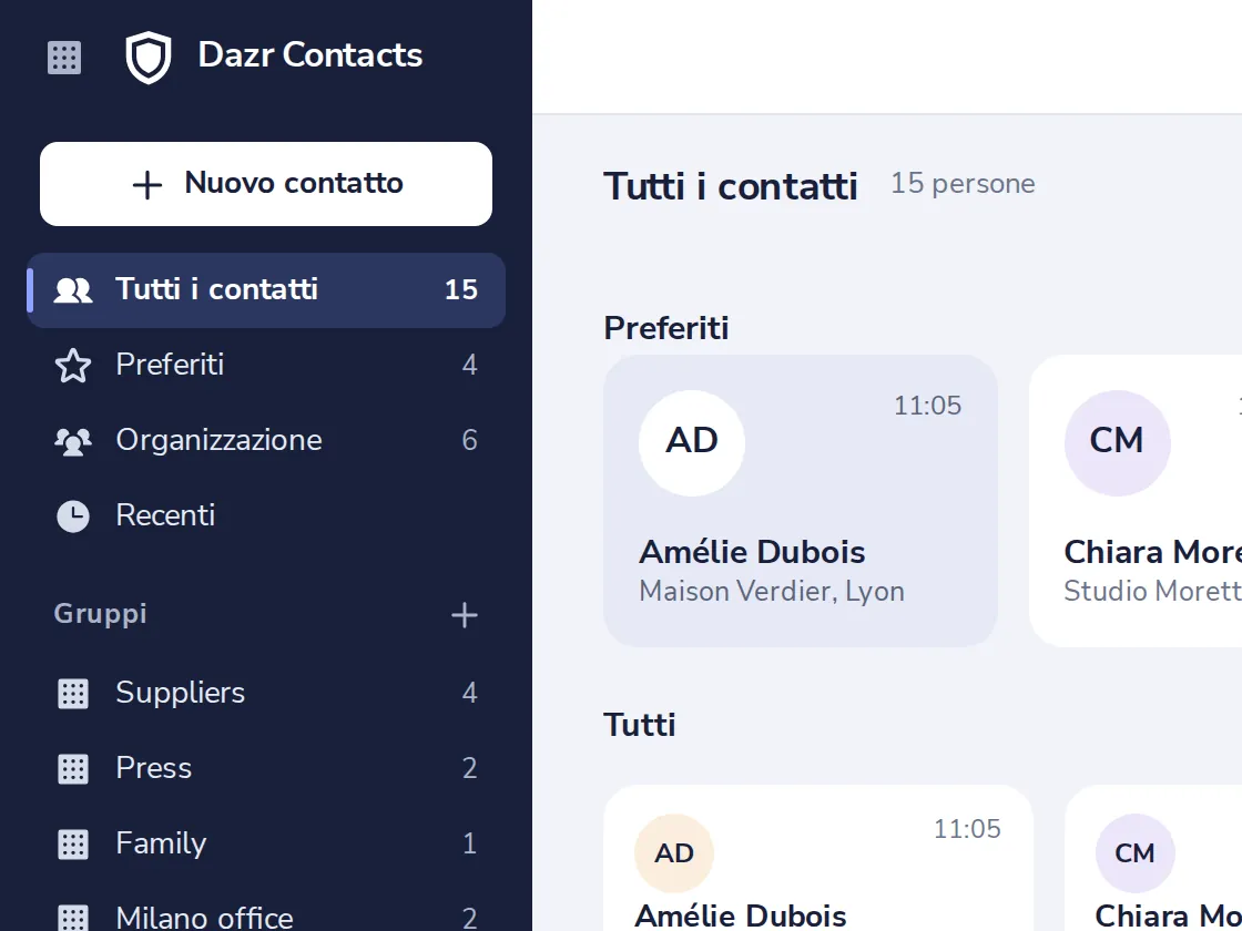 Prema Nuovo contatto