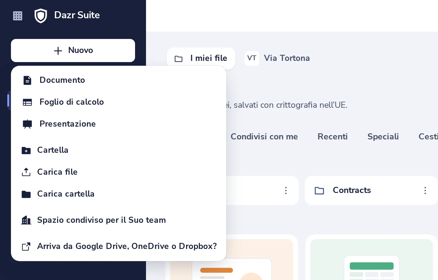Carichi il file