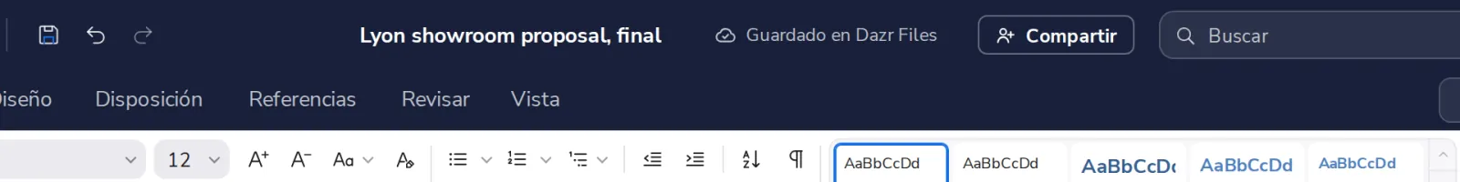 Guardado con el nuevo nombre