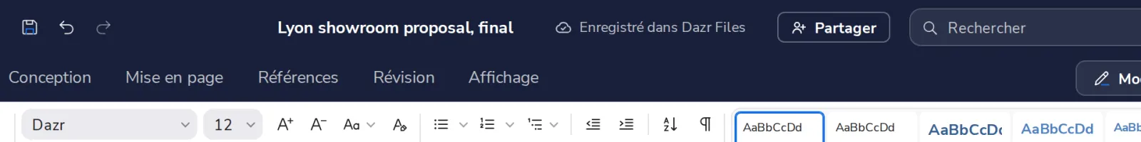 Enregistré sous le nouveau nom