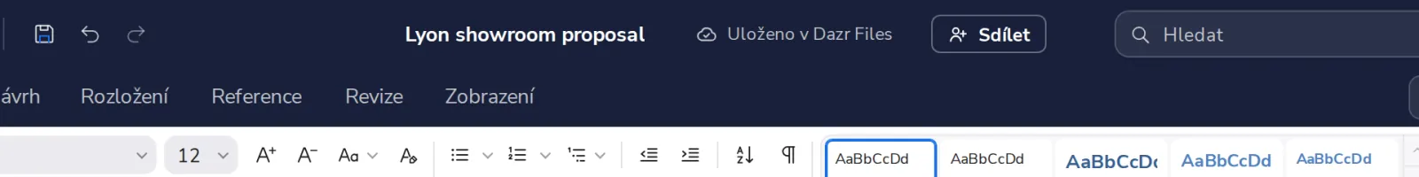 Ukládá se samo