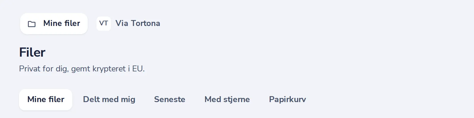 Åbn organisationens område