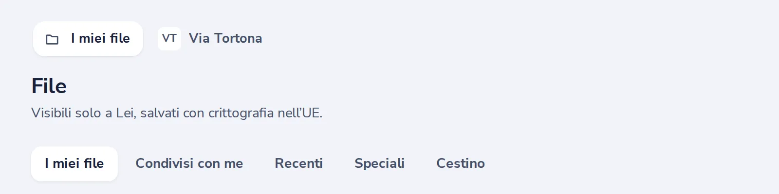 Apra lo spazio della sua organizzazione