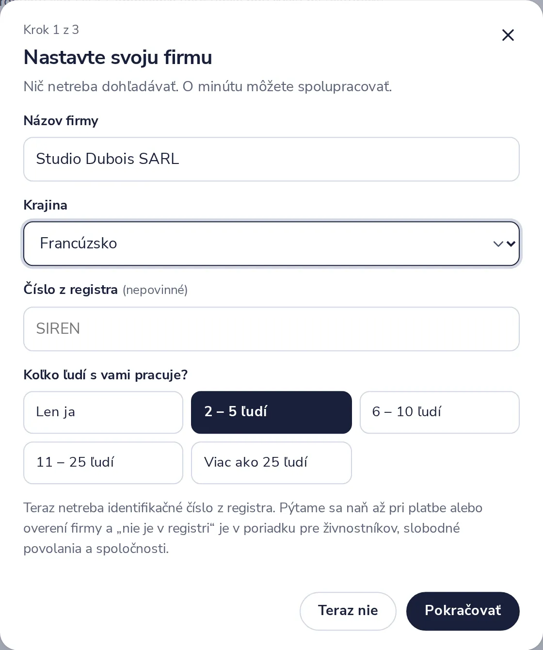 Názov, krajina a veľkosť
