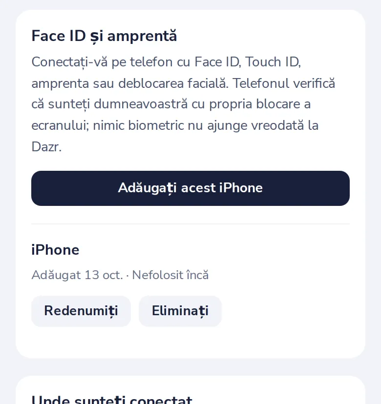 Apăsați Adăugați acest iPhone