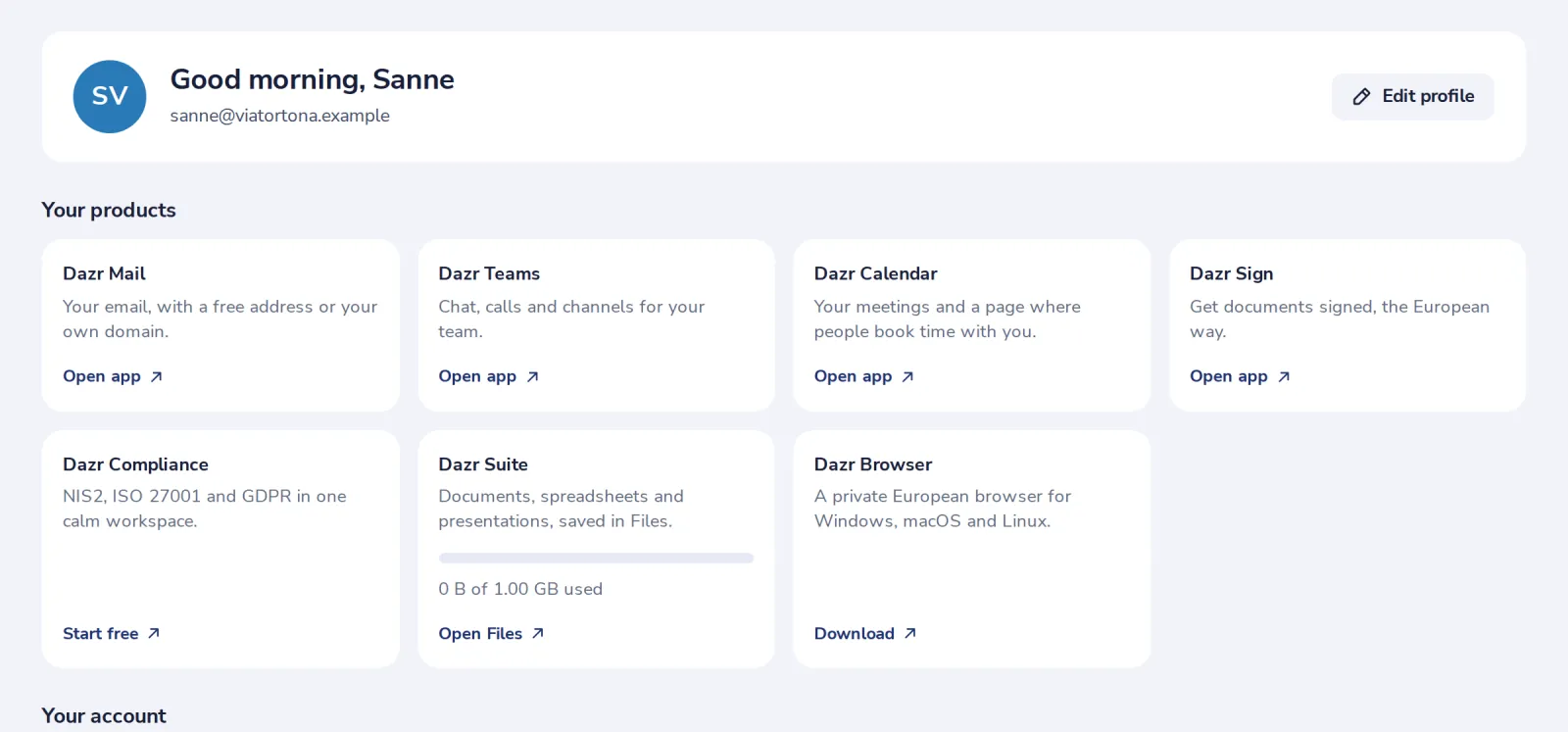 Open Dazr Identity