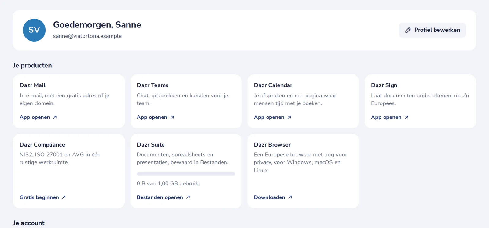 Open Dazr Identity
