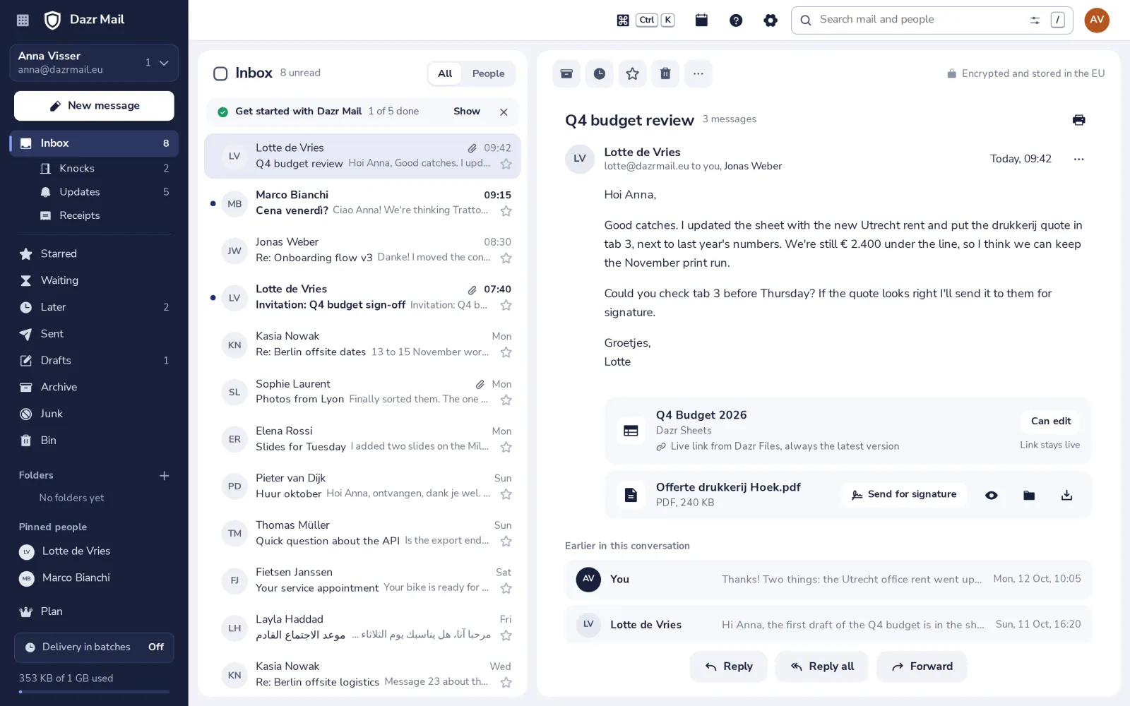 Dazr Mail