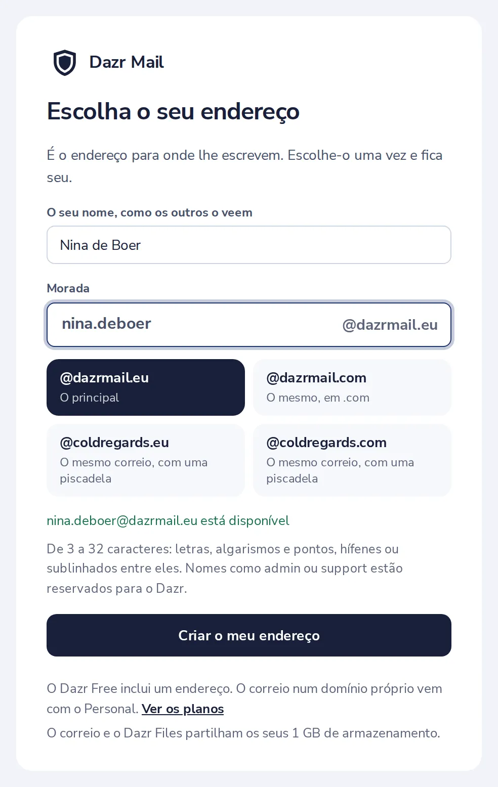 Escolha o final