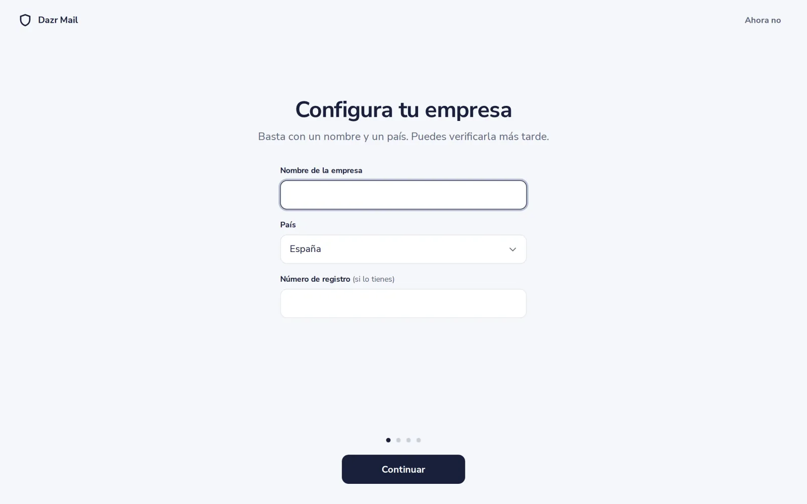 Tu buzón está listo