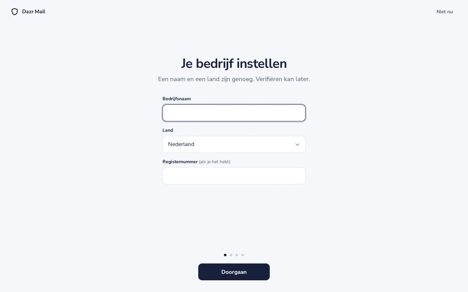 Je inbox is klaar