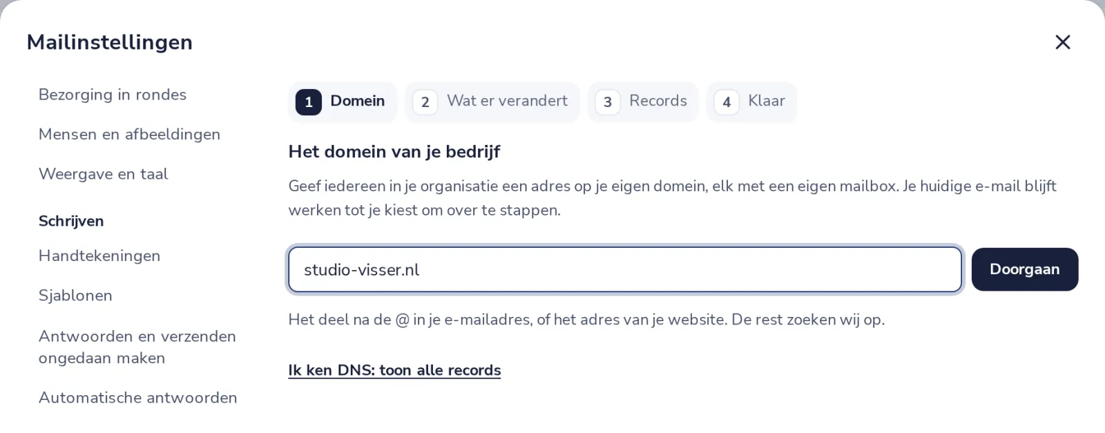 Typ je domein
