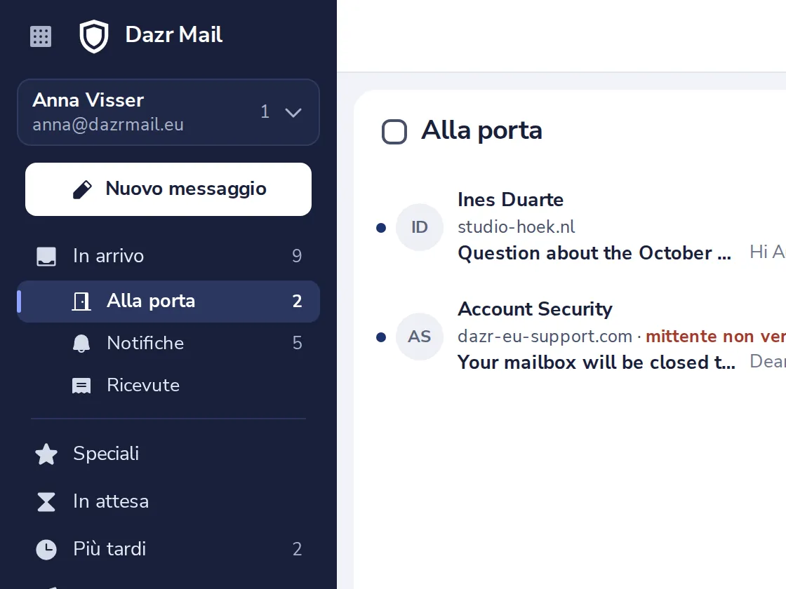 Apra Alla porta