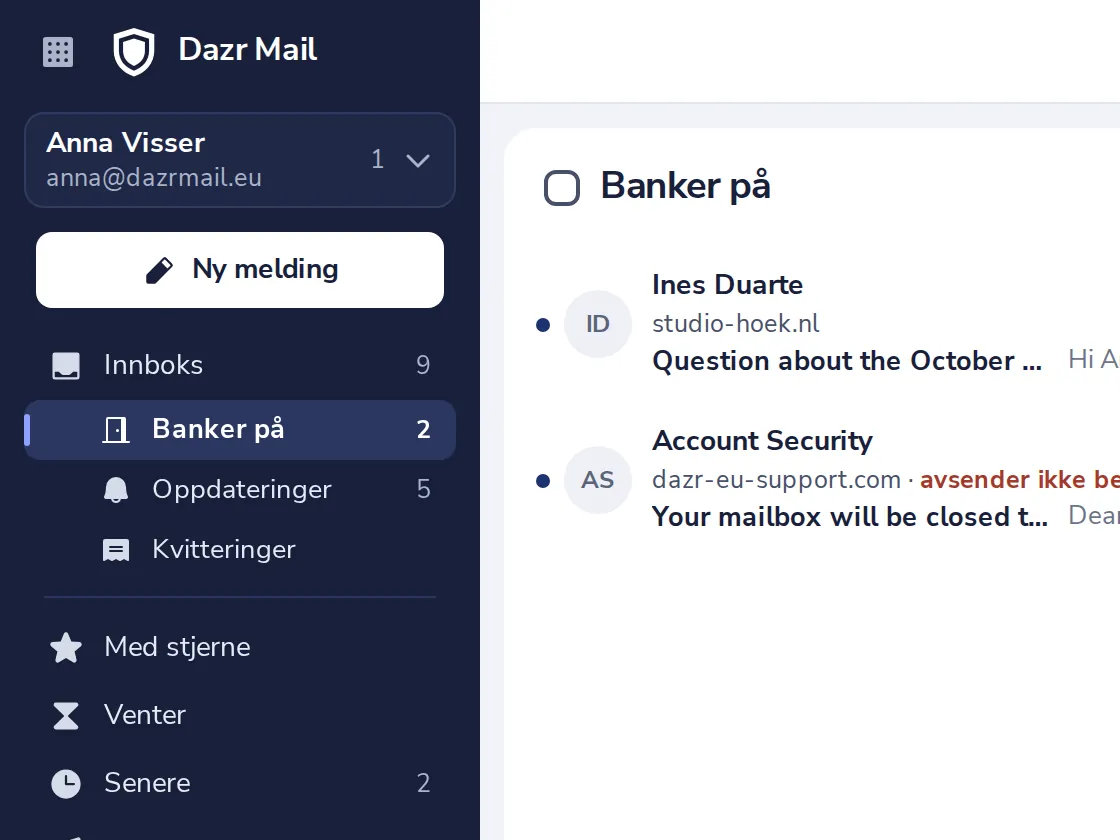Åpne Banker på