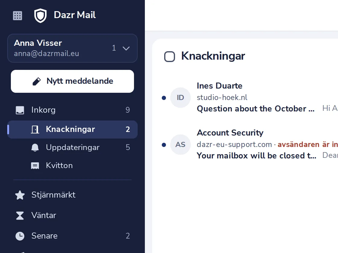 Öppna Knackningar