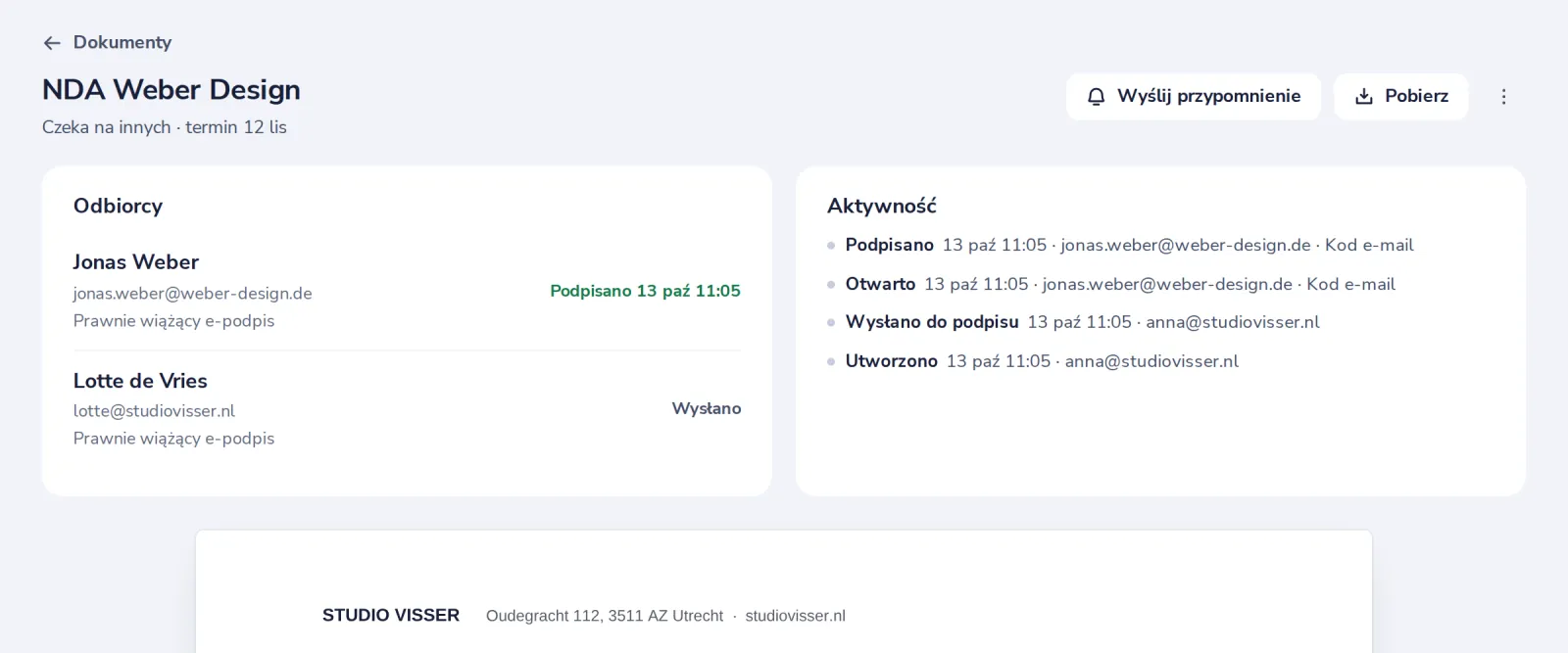 Otwórz dokument