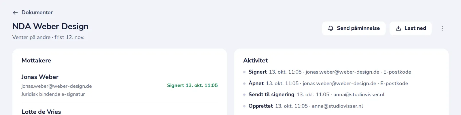 Minn dem som er sene