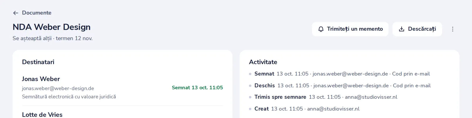 Amintiți-le celor întârziați