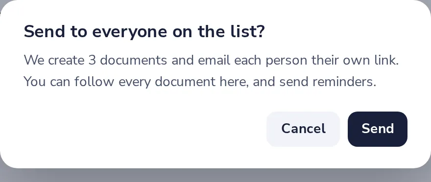Press Send
