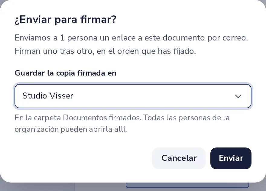 Pulsa Enviar