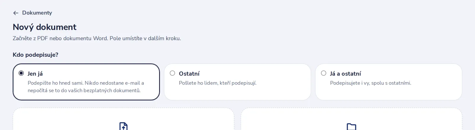 Zvolte Jen já