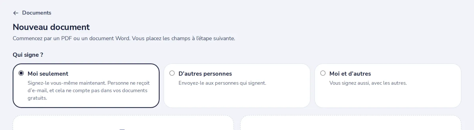 Choisissez Moi seulement