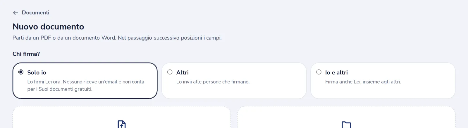 Scelga Solo io