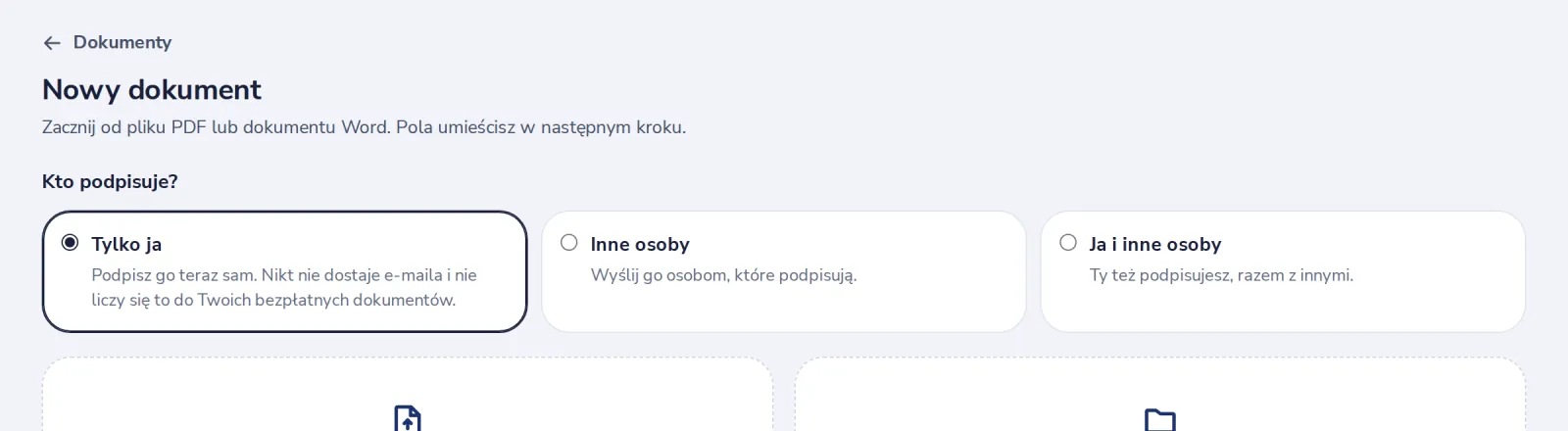 Wybierz Tylko ja