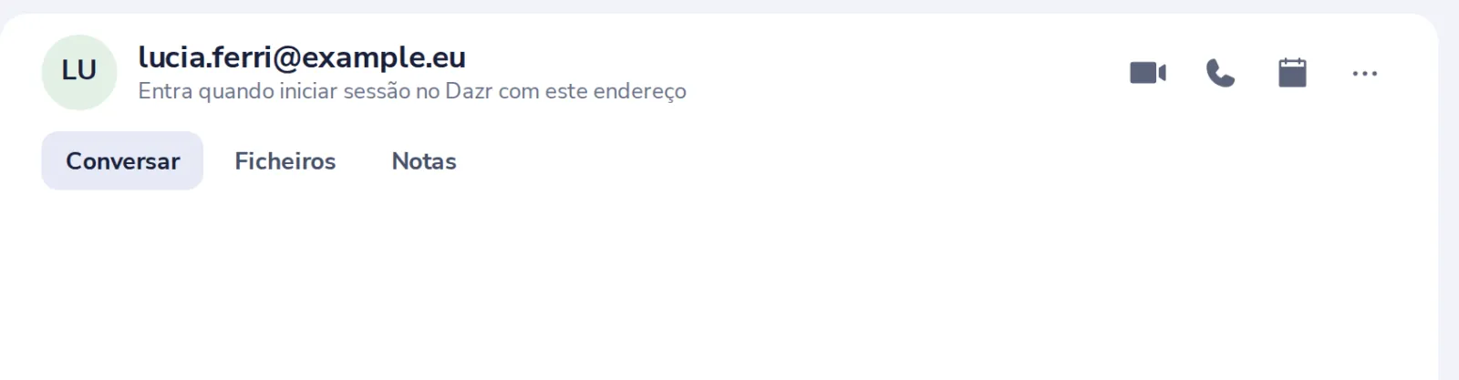 O convidado entra ao iniciar sessão