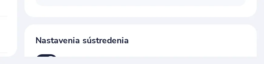 Sústredenie? Klopanie počká