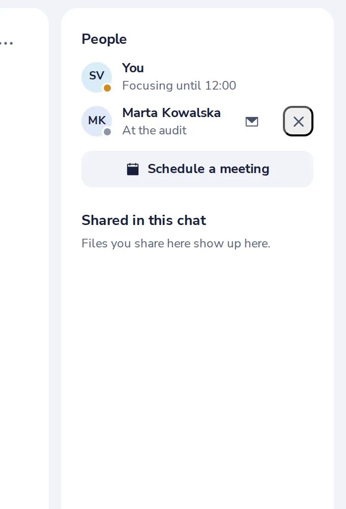 See who is in the group