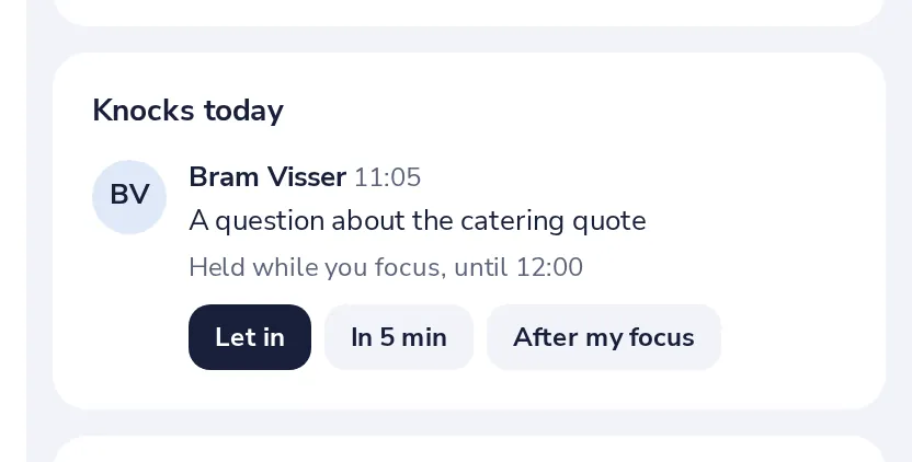 Join today's meetings