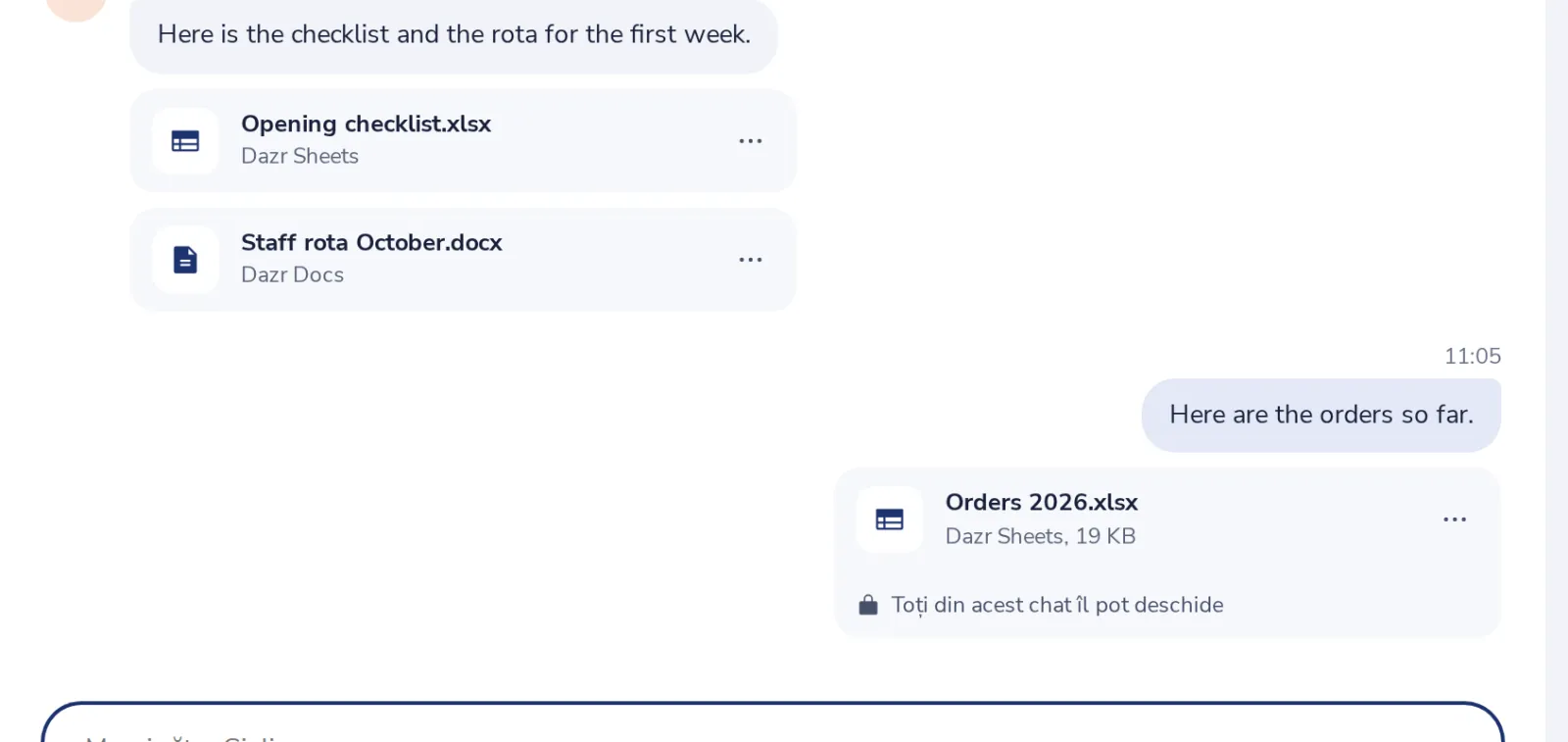 Este în chat